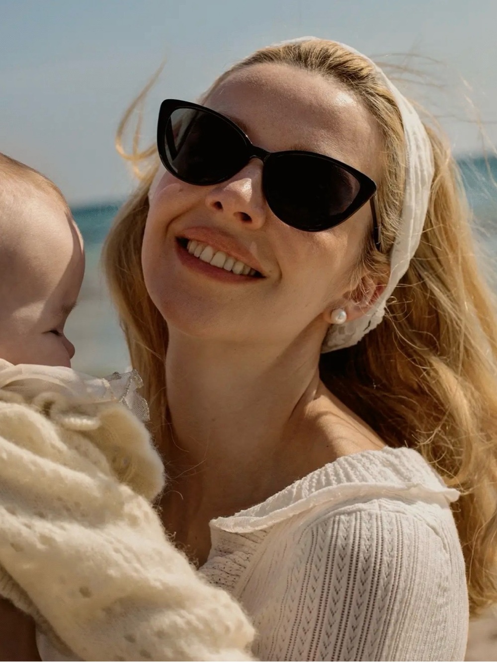 DOEN by Garrett Leight Black Doyenne Sunglasses